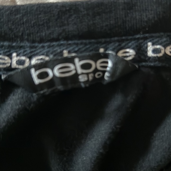 Bebe black sequin T-shirt - Picture 5 of 5